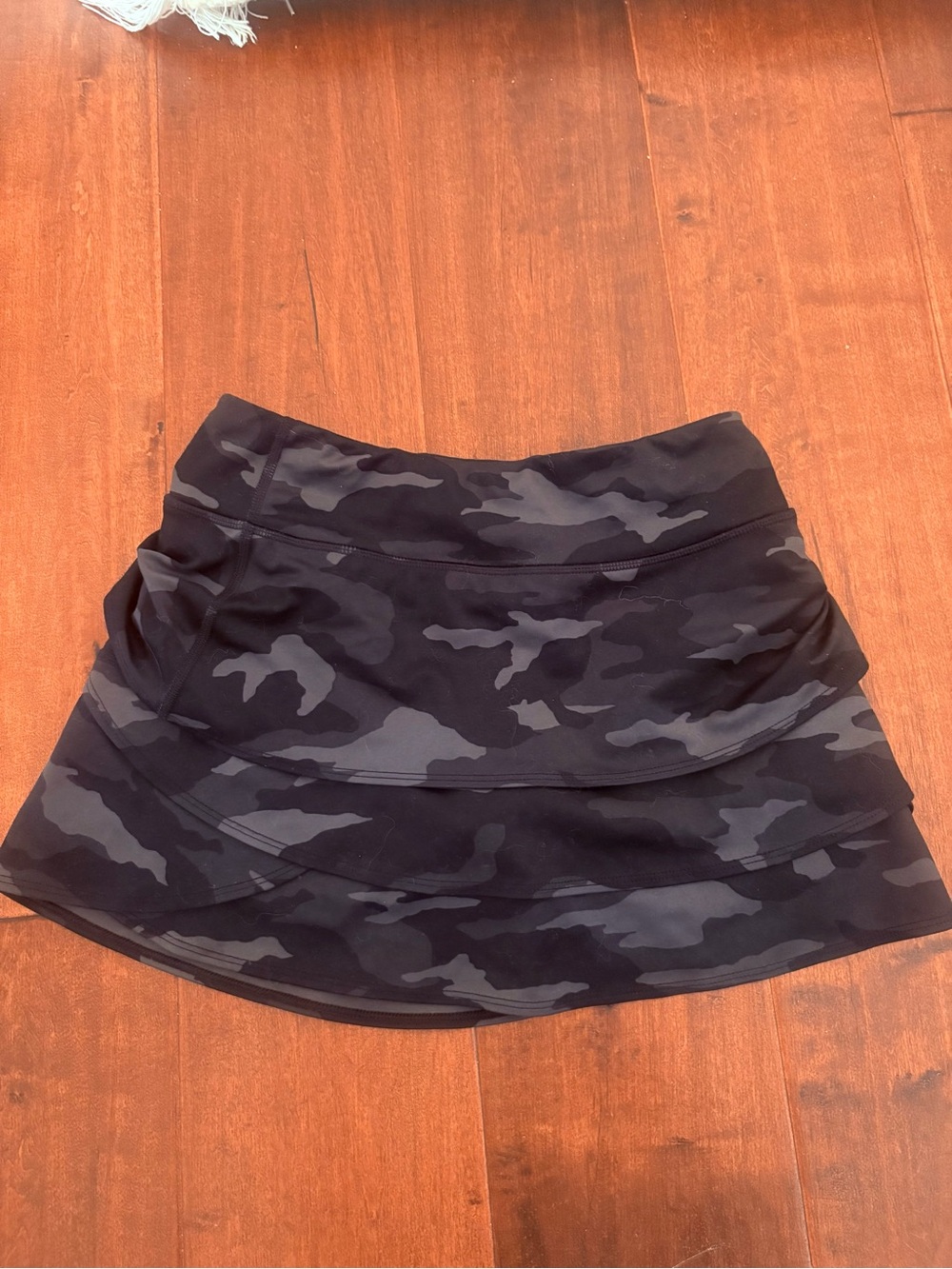 Athleta Girl Camo Lux Swing Skirt